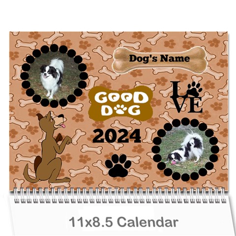 Dog Calender 2024 By Joy Johns Cover