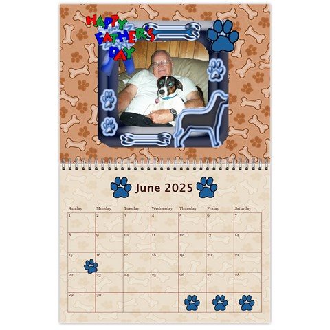 Dog Calender 2025 By Joy Johns Jun 2025