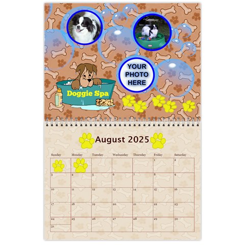 Dog Calender 2025 By Joy Johns Aug 2025