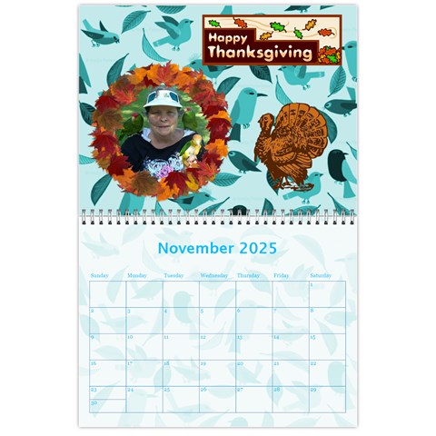 Pet Bird Calendar, 2025 By Joy Johns Nov 2025