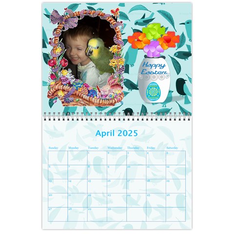 Pet Bird Calendar, 2025 By Joy Johns Apr 2025