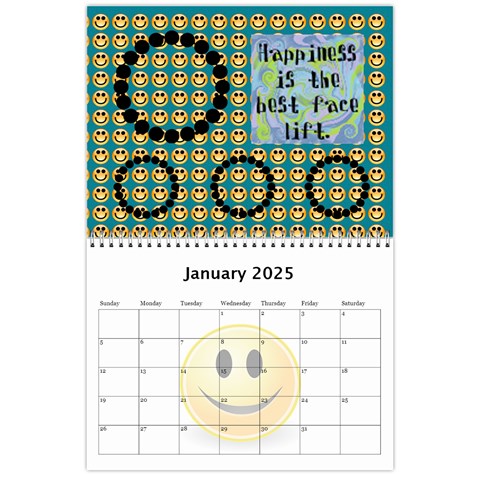 Calendar Of Joy, 2025 By Joy Johns Jan 2025