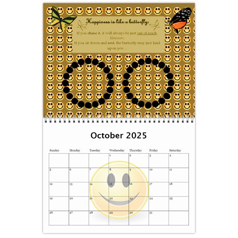 Calendar Of Joy, 2025 By Joy Johns Oct 2025