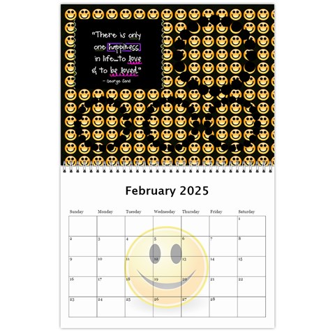 Calendar Of Joy, 2025 By Joy Johns Feb 2025