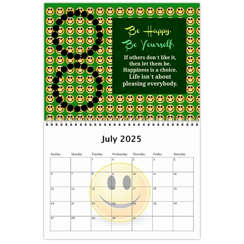 Calendar Of Joy, 2025 By Joy Johns Jul 2025