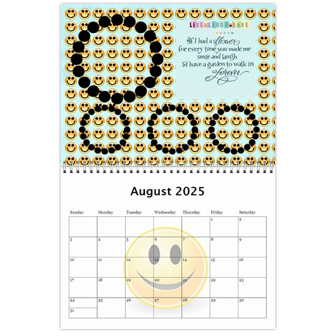 Calendar Of Joy, 2025 By Joy Johns Aug 2025