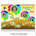 Garden of Love Calendar 2022 - Wall Calendar 11  x 8.5  (12-Months)