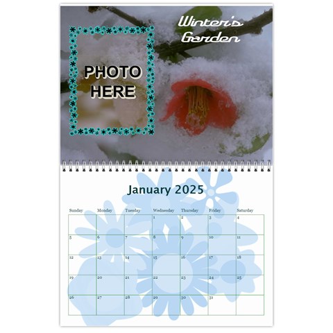 Garden Of Love Calendar 2025 By Joy Johns Jan 2025