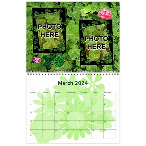 Garden Of Love Calendar 2024 By Joy Johns Mar 2024