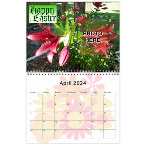Garden Of Love Calendar 2024 By Joy Johns Apr 2024