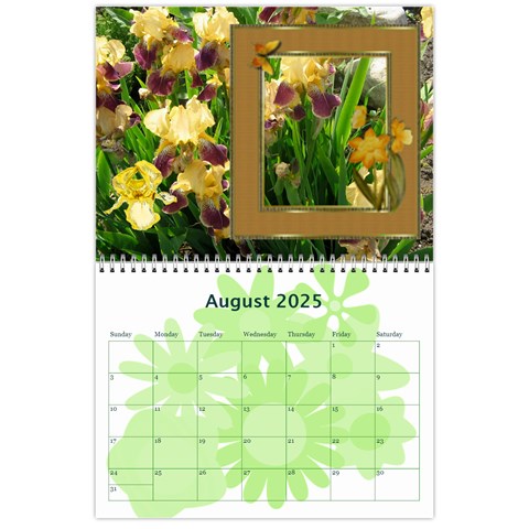Garden Of Love Calendar 2025 By Joy Johns Aug 2025