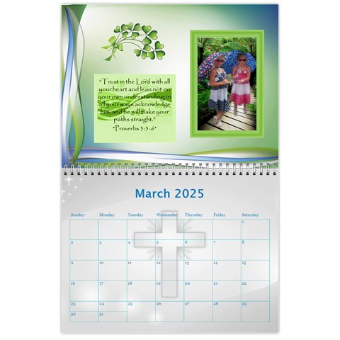 Bible Quotes Calendar, 2024 By Joy Johns Mar 2024