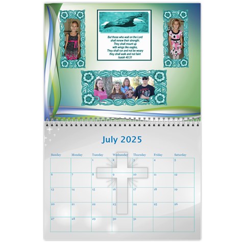 Bible Quotes Calendar, 2025 By Joy Johns Jul 2025