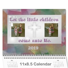 Children s Bible Calendar - Wall Calendar 11  x 8.5  (12-Months)