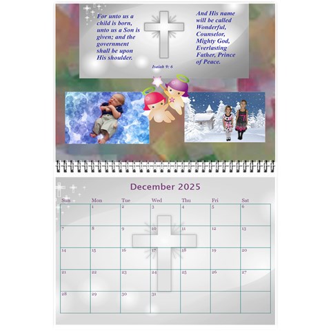 Childrens Bible Verse Mini Calendar By Joy Johns Dec 2025