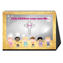 Children s Bible Verses desktop calendar - Desktop Calendar 8.5  x 6 