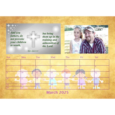 Children s Bible Verses Desktop Calendar By Joy Johns Mar 2025