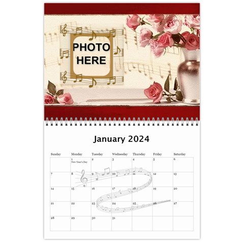 Music Calendar 2024 By Joy Johns Jan 2024