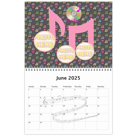 Music Calendar 2025 By Joy Johns Jun 2025