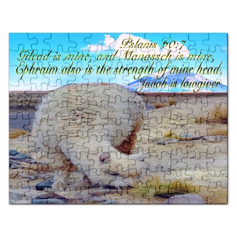 Psalms 60:7 Gilead Is Mine Judah Is Lawgiver  Puzzle 2015 By Pamela Sue Goforth Front