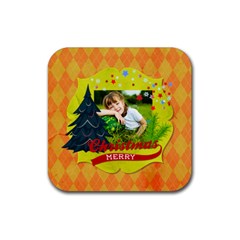 xmas - Rubber Coaster (Square)