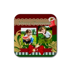 xmas - Rubber Coaster (Square)