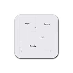 xmas - Rubber Coaster (Square)