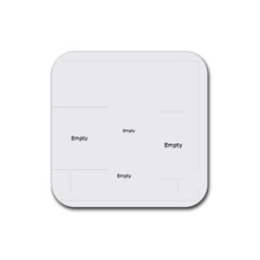 xmas - Rubber Coaster (Square)