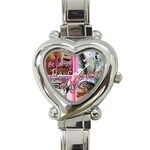 heart watch - Heart Italian Charm Watch