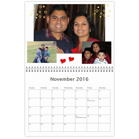Calendar 2016 Mummy By Sreelatha Nov 2016