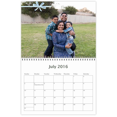 Calendar 2016 Mummy By Sreelatha Jul 2016