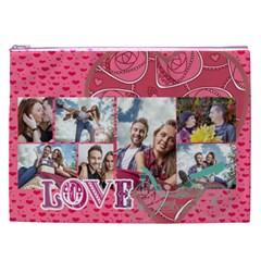 love - Cosmetic Bag (XXL) love - Cosmetic Bag (XXL)