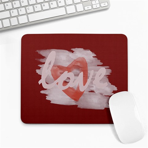 Cute Watercolor Art Valentine Love By Lucy Front