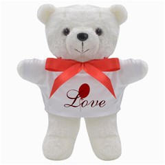 Bright Red Balloon Love Teddy Bear