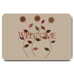 Rustic Gardener Florist Floral - Large Doormat