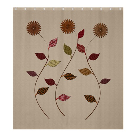 Gardener Florist Floral Rustic By Lucy 58.75 x64.8  Curtain