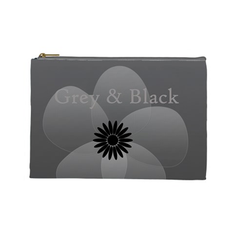 Cute Grey Black Sheer Flower By Lucy Front