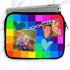 Rainbow Stitch (2 styles) - Apple iPad Zipper Case