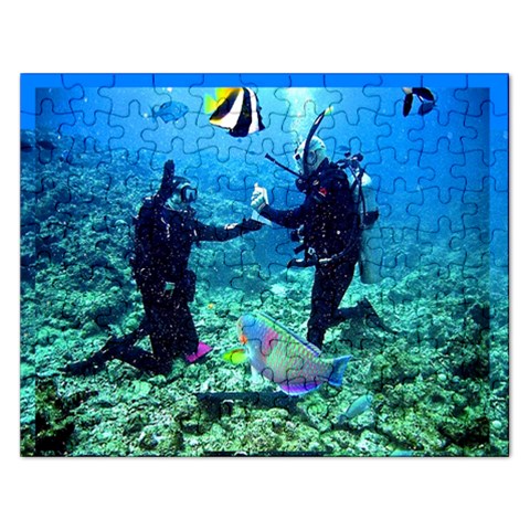 Scubadivers  Puzzle By Pamela Sue Goforth Front