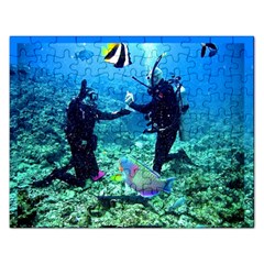 Scubadivers  Puzzle - Jigsaw Puzzle (Rectangular)