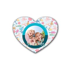 summer - Rubber Coaster (Heart)