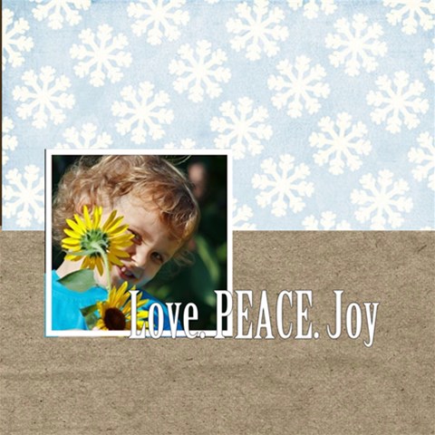 Kids By M Jan 12 x12  Scrapbook Page - 1