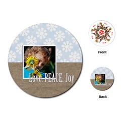 kids - Playing Cards Single Design (Round)