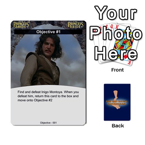 Princess Bride Deck 1 By Felbrigg Herriot Front - Spade2