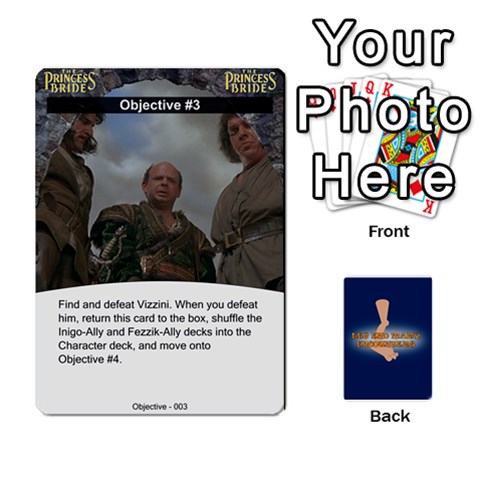 Princess Bride Deck 1 By Felbrigg Herriot Front - Spade4