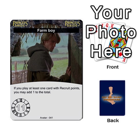 Princess Bride Deck 1 By Felbrigg Herriot Front - Club3