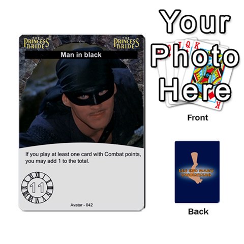 Princess Bride Deck 1 By Felbrigg Herriot Front - Club4