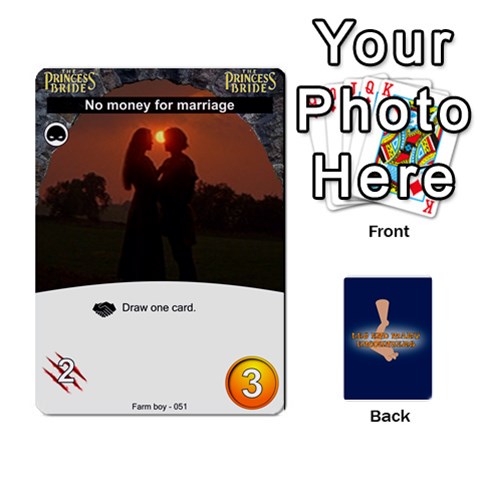 King Princess Bride Deck 1 By Felbrigg Herriot Front - ClubK