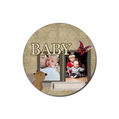 baby - Rubber Coaster (Round)