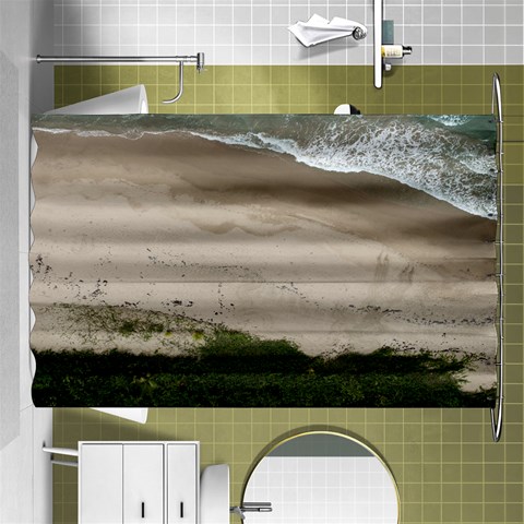 Coastmat 1 By T Van Der Burgt Curtain(48  X 72 ) - 42.18 x64.8  Curtain(48  X 72 )